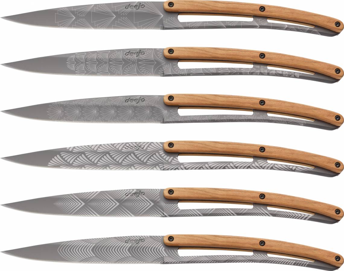 381500_DEEJO Steakmesser Art Deco_6er