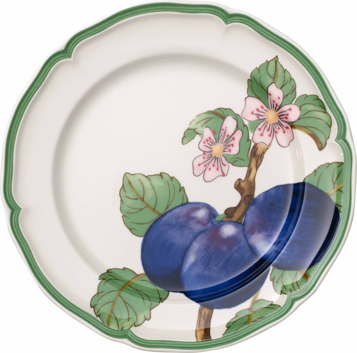 French-Garden 1042472622 Frühstücksteller Pflaumen