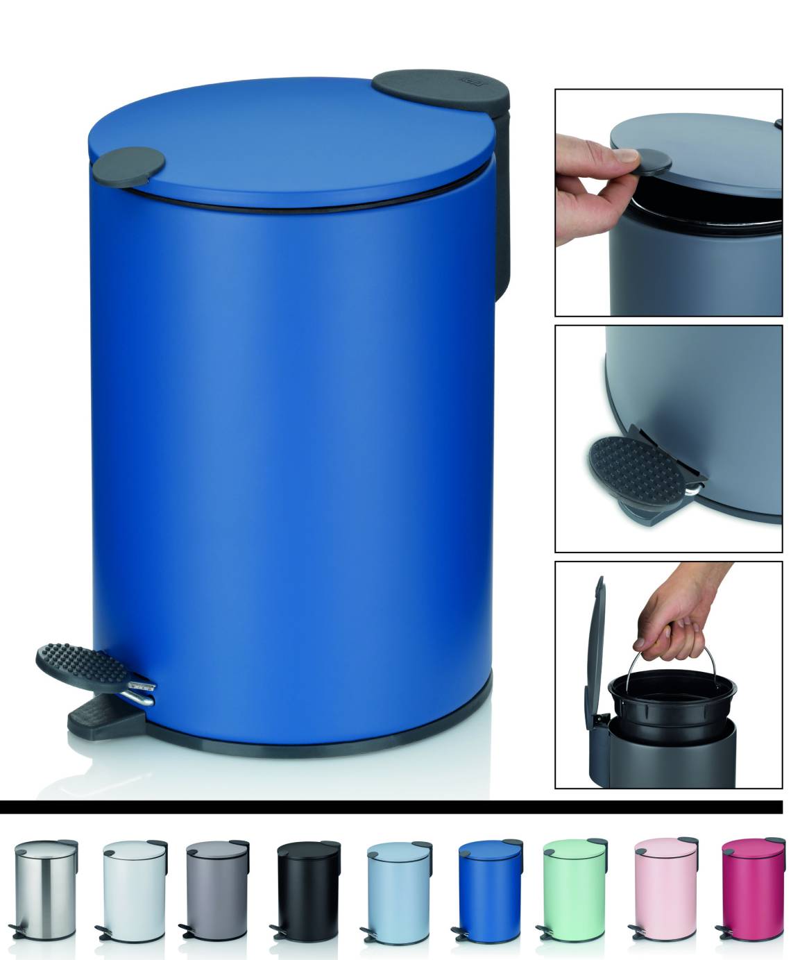 Kela: Kosmetikeimer Mats / Funktion, Farben