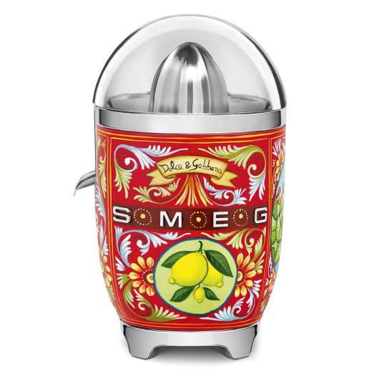 Smeg / Zitruspresse im Dolce & Gabbana Design 