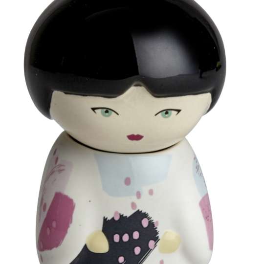 Eigenart Little Family TEAFAN Keramikpüppchen mit integriertem Teesieb Hannah - 60008
