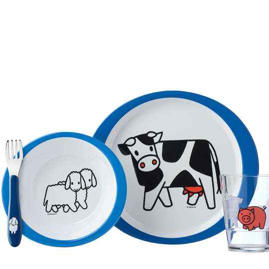 Mepal - Kinderdekore - Kindergeschirr-Set 5-teilig - farm