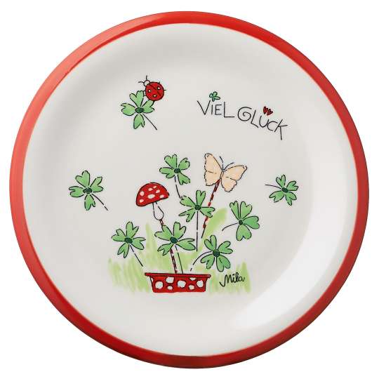 Mila Viel Glück Teller 84196