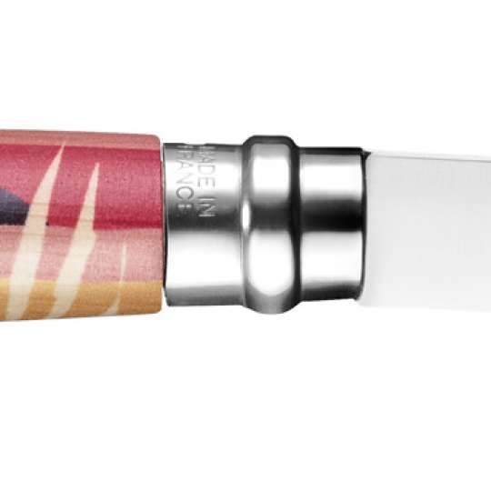Opinel-Messer mit ganz viel Liebe: Serie Edition Amour / Design Pellegrino / Messer  Ansicht Klinge nach rechts