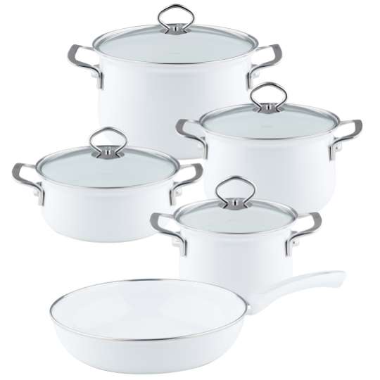 RIESS NOUVELLE Arcticweiss Set 5-teilig