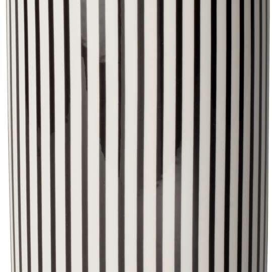 MetroChic Vase Streifenmuster