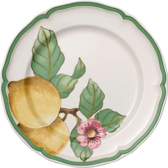 French-Garden 1042472620 Frühstücksteller Zitronen