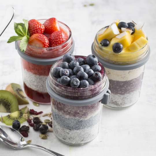Kilner - Frühstücksglas mit Deckel