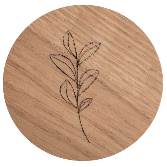 räder - Blütezeit - Duftkerze Atempause - Deckel