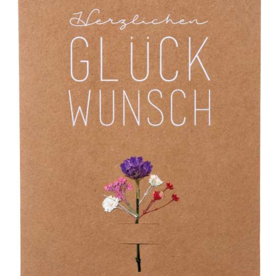 räder - Blumenkarte - Herzlichen Glückwunsch