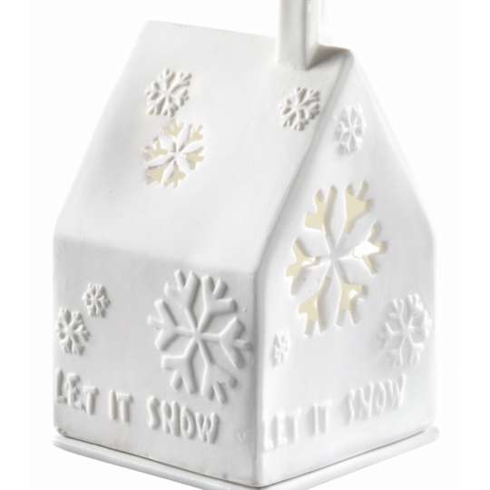 räder - Lichthaus X-mas - Let it snow - 7 x 7 x 10 cm