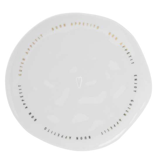 Serie 'Guten Appetit' Gourmet Teller, mittel