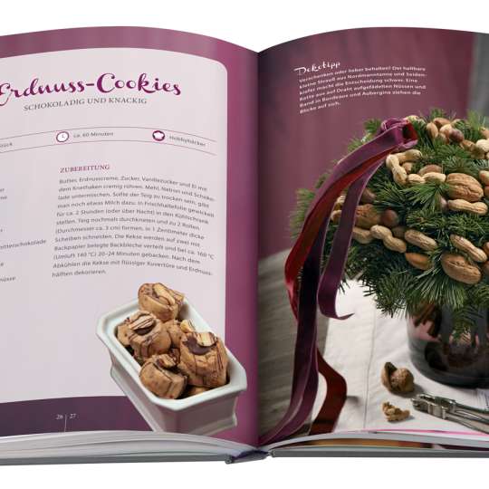 Die schönsten Rezepte für die Adventszeit - Erdnuss Cookies
